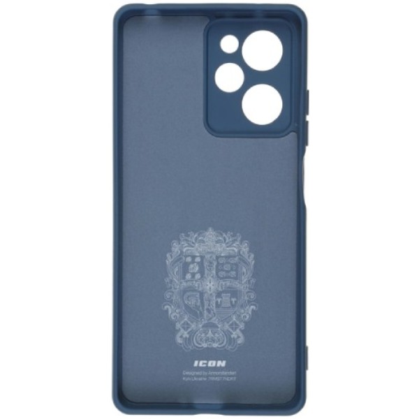 Фото - Чохол для смартфону
 Armorstandart Icon Case for Xiaomi Poco X5 Pro 5G Camera cover Dark Blue (ARM66381)