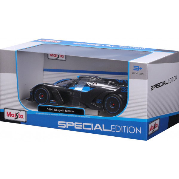 Фото - Колекційна машинка 1:24 Maisto Bugatti Bolide (32911 blue)