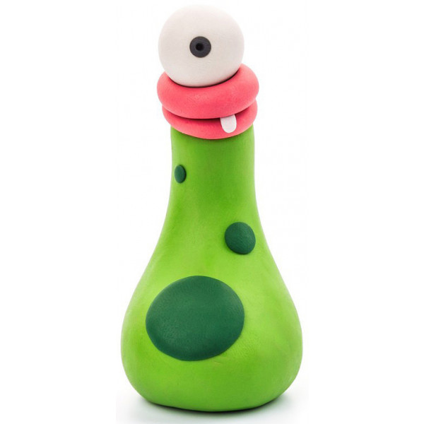 Фото - Пластилин классический Ліпака Набор для лепки (с приложением) Claymate Циклоп