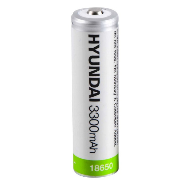 Фото - Акумулятор тип 18650 Hyundai 18650 Li-ion 3300mAh (Sharp Top)