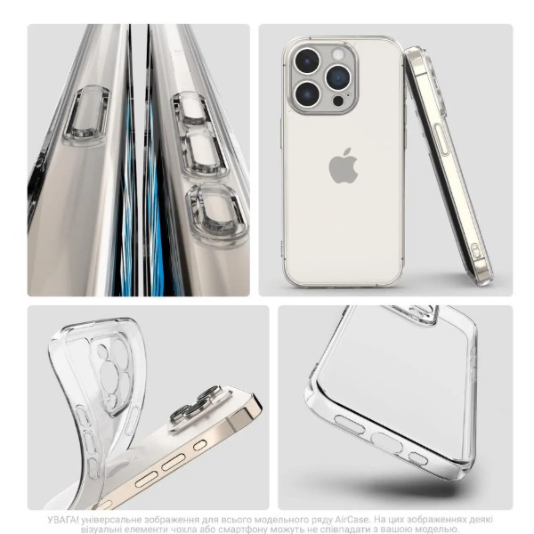 Фото - Чохол для смартфону Armorstandart Air for Xiaomi 17T Pro 5G Camera cover Clear (ARM90958)