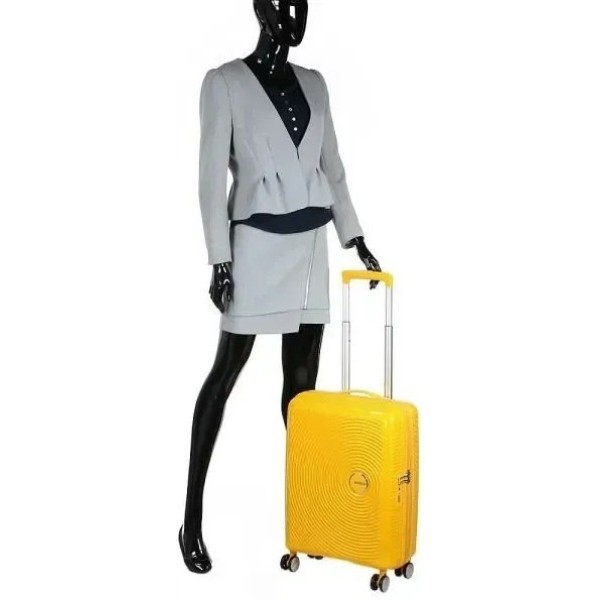 Фото - Валіза American Tourister Soundbox 55 см жовтий (32G*06001)