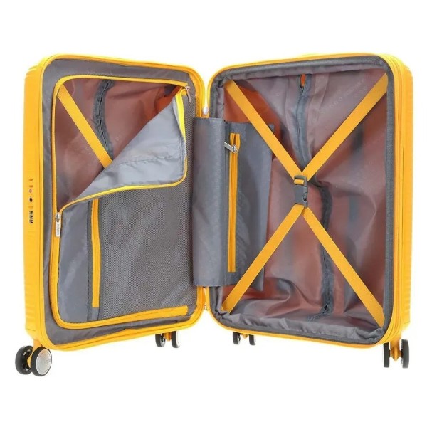 Фото - Валіза American Tourister Soundbox 55 см жовтий (32G*06001)