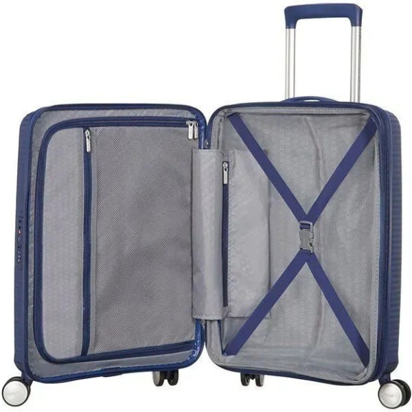 Фото - Валіза American Tourister Soundbox 55 см темно-синій (32G*41001)