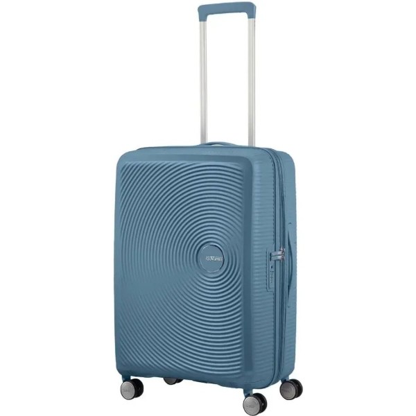 Фото - Валіза American Tourister Soundbox 67 см сіро-синій (32G*51002)