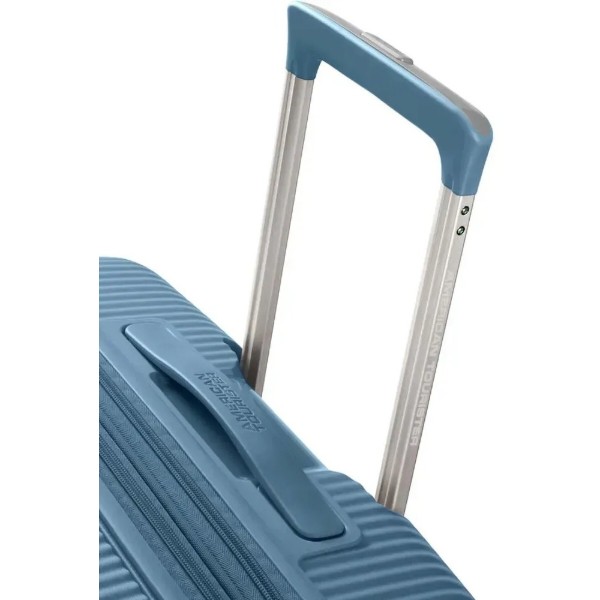 Фото - Валіза American Tourister Soundbox 67 см сіро-синій (32G*51002)