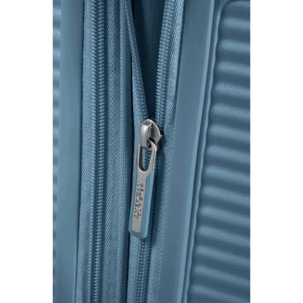 Фото - Валіза American Tourister Soundbox 67 см сіро-синій (32G*51002)
