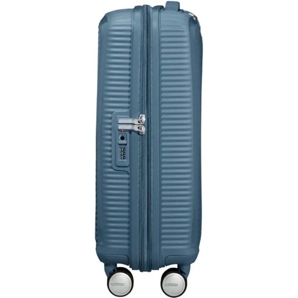 Фото - Валіза American Tourister Soundbox 67 см сіро-синій (32G*51002)