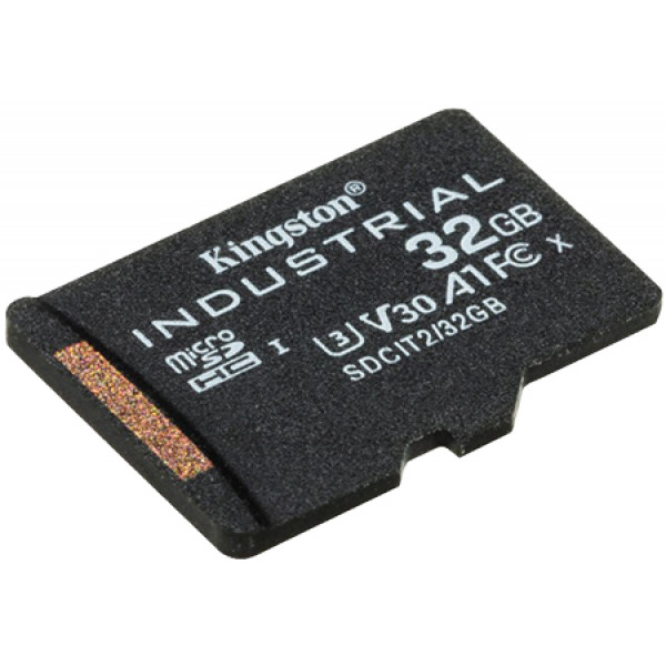 Фото - Карта пам'яті Kingston 32GB microSDHC Industrial C10 A1 pSL C Card Single Pack w/o Adapter (SDCIT2/32GBSP)