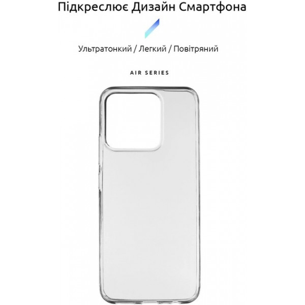 Фото - Чохол для смартфону Armorstandart Air Series for Realme Narzo 50A Transparent (ARM62519)