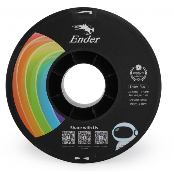 Фото - Нитка для PLA-картриджа Creality Plus Filament 1.75 мм (3301010305)