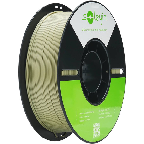 Фото - Нитка для PLA-картриджа Creality ULTRA Filament Soleyin 1.75мм зелень (3301010604)