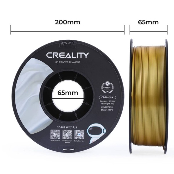 Фото - Нитка для PLA-картриджа Creality Filament 1.75 мм (3301120001)