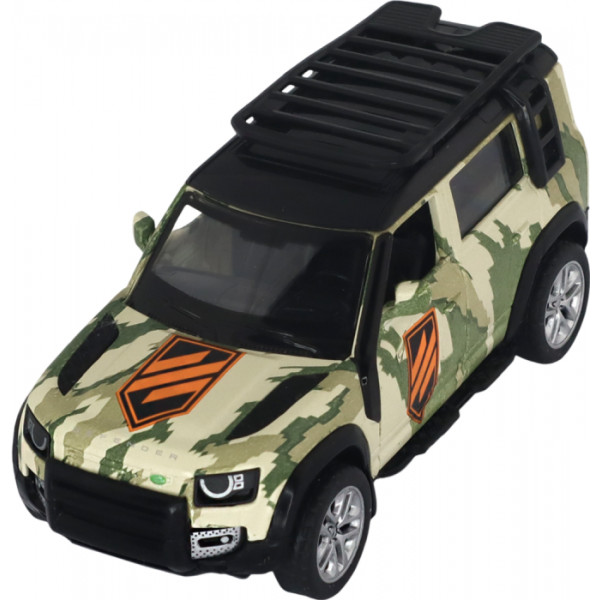 Фото - Наземная военная техника TechnoDrive серии Шевроны Героев – LAND ROVER DEFENDER 110 – 3 ОШБр (250363M2)