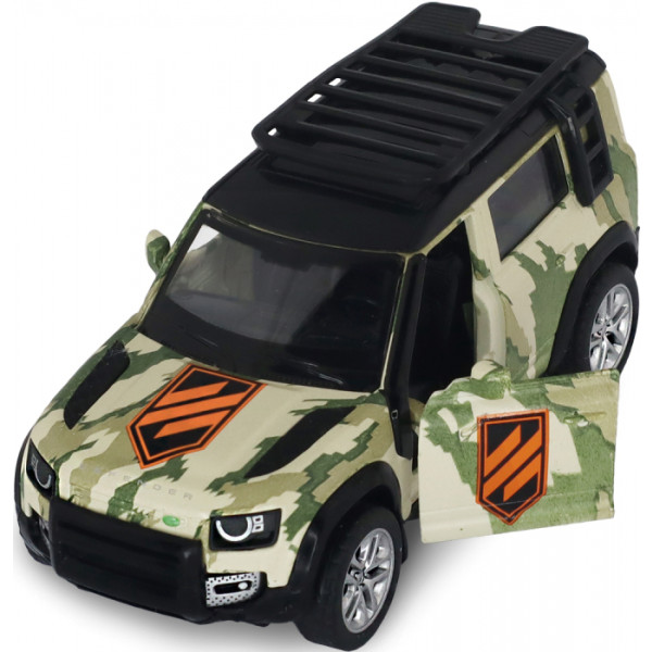 Фото - Наземная военная техника TechnoDrive серии Шевроны Героев – LAND ROVER DEFENDER 110 – 3 ОШБр (250363M2)