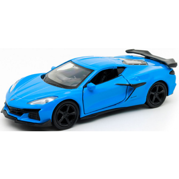 Фото - Автотранспорт TechnoDrive CHEVROLET CORVETTE Z06 2023 (помаранчевий, світло-блакитний) (250383W) в асортименті