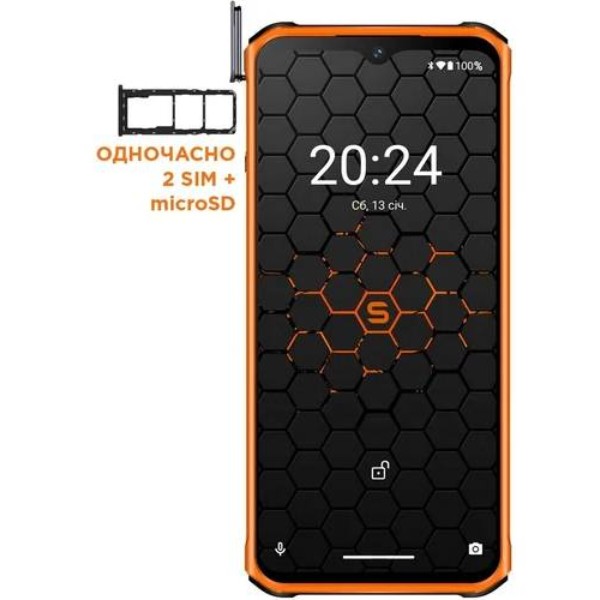 Фото - Смартфон Sigma mobile X-treme PQ56 Dual Sim Black/Orange