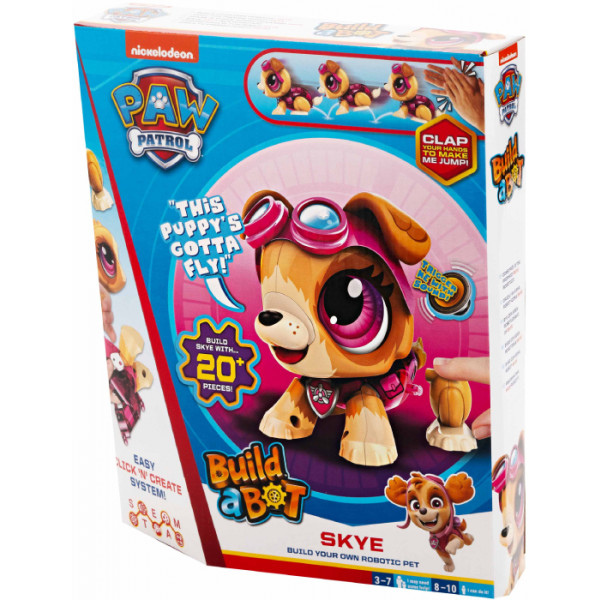 Фото - Интерактивная игрушка Build a Bot Paw Patrol Скай (928556.006)