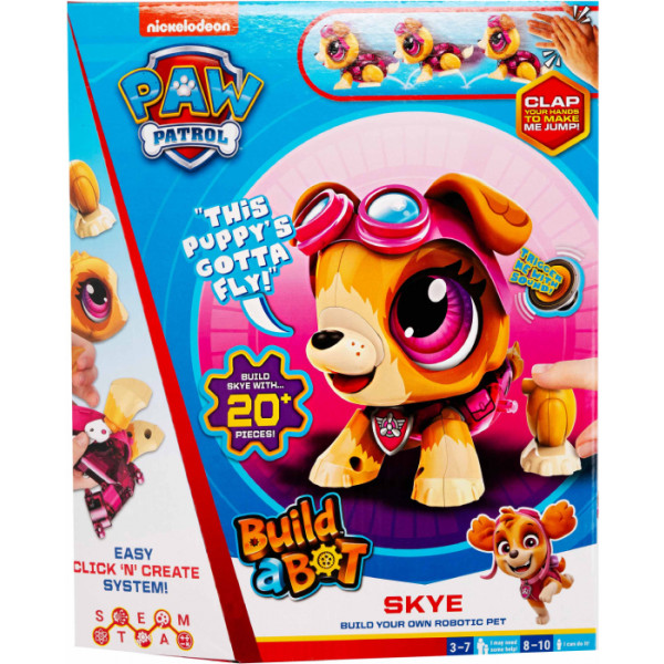 Фото - Интерактивная игрушка Build a Bot Paw Patrol Скай (928556.006)