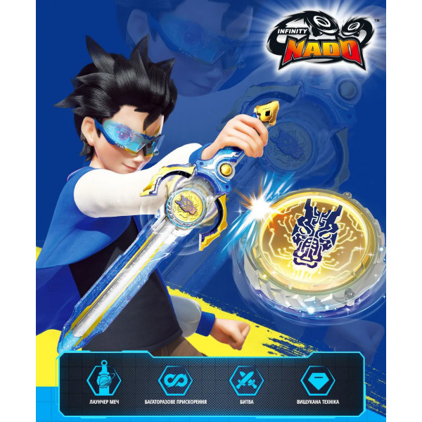 Фото - Волчок Auldey Набор Infinity Nado VI Goggle Battle Pack (EU654161)