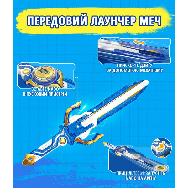 Фото - Волчок Auldey Набор Infinity Nado VI Goggle Battle Pack (EU654161)