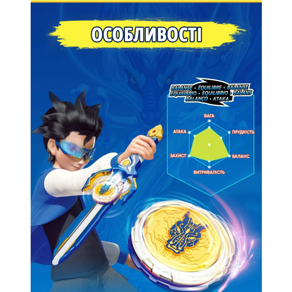 Фото - Волчок Auldey Набор Infinity Nado VI Goggle Battle Pack (EU654161)