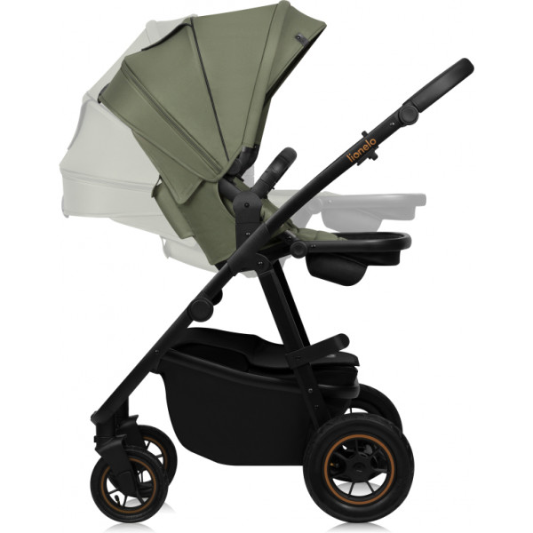 Фото - Коляска універсальна 2 в 1 Lionelo Amber Green Forest
