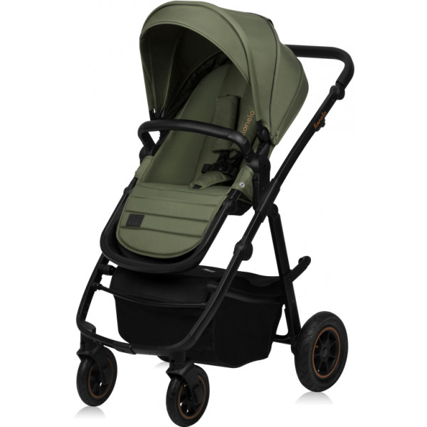 Фото - Коляска універсальна 2 в 1 Lionelo Amber Green Forest