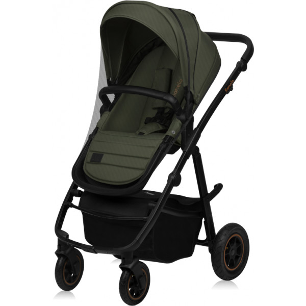 Фото - Коляска універсальна 3 в 1 Lionelo Amber Green Forest