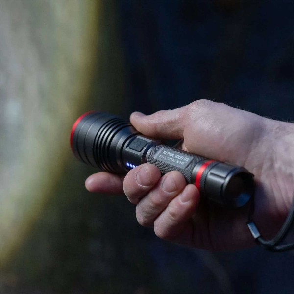 Фото - Фонарь аккумуляторный Falcon Eye 1000 RC (1000 Lm) Focus Rechargeable Type-C (FHH0122)
