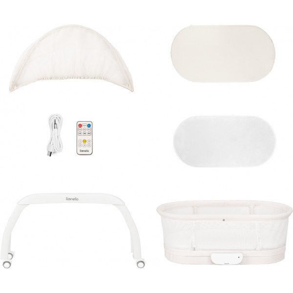 Фото - Колиска-люлька Lionelo Coral White