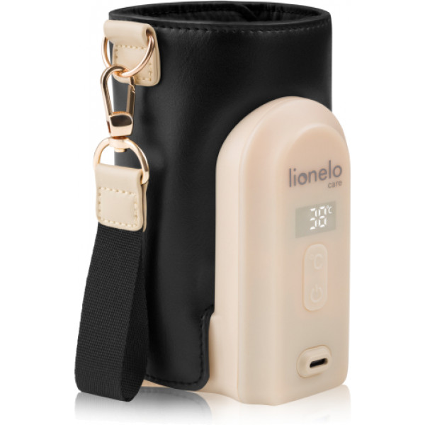 Фото - Подогреватель детских бутылочек дорожный Lionelo Thermup Go Evo Black Gold