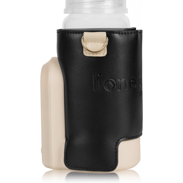 Фото - Подогреватель детских бутылочек дорожный Lionelo Thermup Go Evo Black Gold