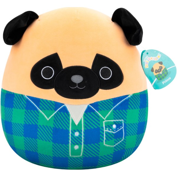 Фото - М'яка іграшка глазастик SQUISHMALLOWS МОПС ПРИНЦ 30 см (SQCR06622)