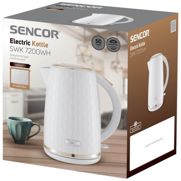 Фото - Електричний чайник Sencor SWK 7200WH