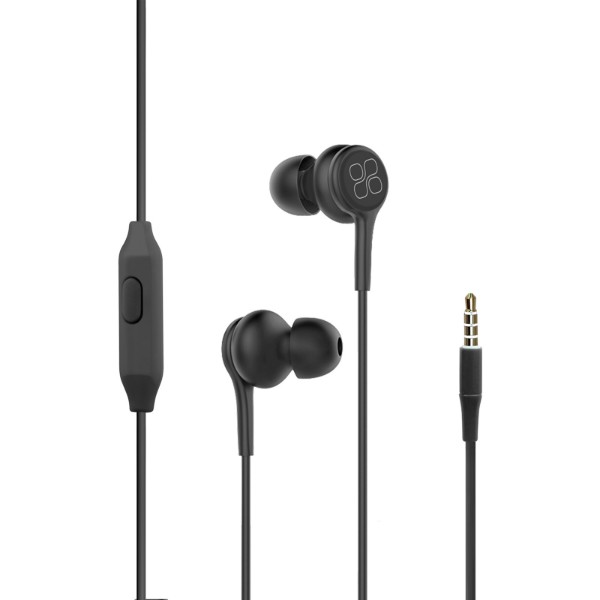 Фото - Наушники вкладыши проводные Promate Duet.Black
