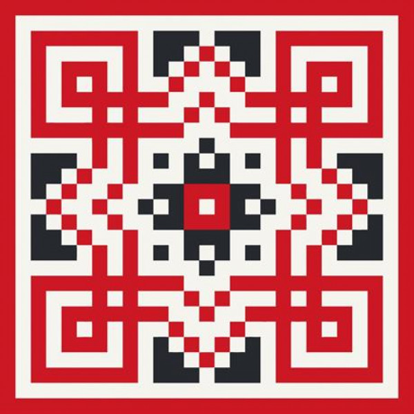 Фото - Картина по номерам ArtCraft Украинский орнамент 30х30 см (13040-AC)