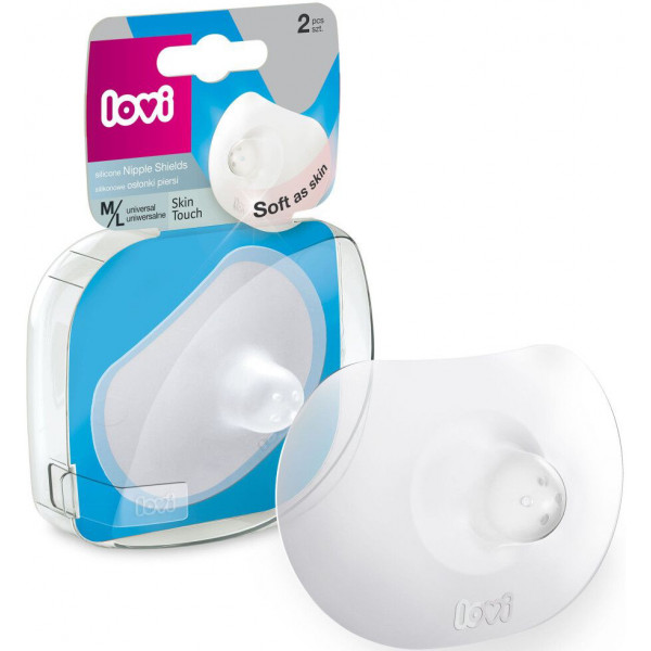 Фото - Накладки для годування Lovi Skin Touch 2 шт. M/L (5/606gb)