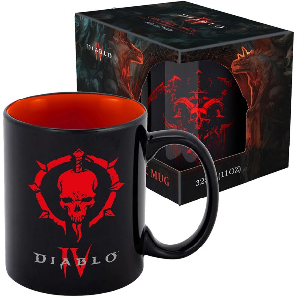 Фото - Чашка Diablo IV: Necromancer Sigil 330 мл (FDIMUG24BKAll0002)