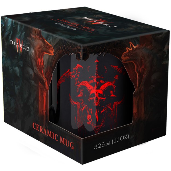Фото - Чашка Diablo IV: Necromancer Sigil 330 мл (FDIMUG24BKAll0002)