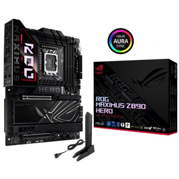 Фото - Материнська плата Asus ROG MAXIMUS Z890 HERO DDR5