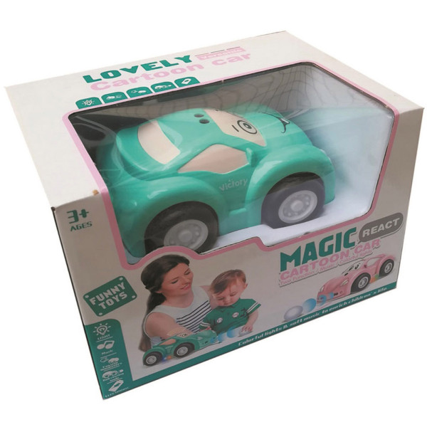 Фото - Инерционный игровой транспорт для малыша FUNNY TOYS Машинка со светом и звуком в ассортименте (M01-A)