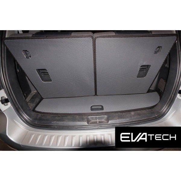 Фото - EVA коврик в багажник авто EVAtech для Santa FE (CM) Restyling (Hinged Gas Pedal) 7 seats (2 clips) Hyundai 2010-2012 2 поколение SUV EU (HY13310BE5RBB)