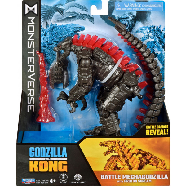 Фото - Фігурка міфічної істоти Godzilla vs. Kong МЕХАГОДЗИЛА З ПРОТОННИМ ПРОМІНЬОМ (35210)