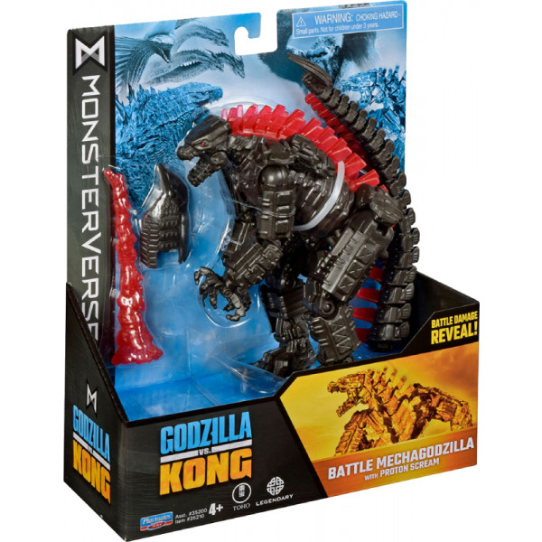 Фото - Фігурка міфічної істоти Godzilla vs. Kong МЕХАГОДЗИЛА З ПРОТОННИМ ПРОМІНЬОМ (35210)