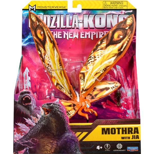 Фото - Фігурка міфічної істоти Godzilla vs. Kong набір МОТРА З ДЖІЄЮ (35207)