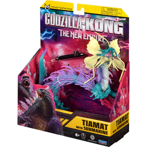 Фото - Фігурка міфічної істоти Godzilla vs. Kong ТІАМАТ З ПІДВОДНИМ ЧОВНИКОМ (35214)