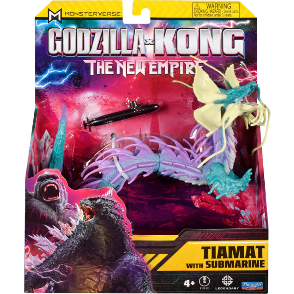 Фото - Фігурка міфічної істоти Godzilla vs. Kong ТІАМАТ З ПІДВОДНИМ ЧОВНИКОМ (35214)