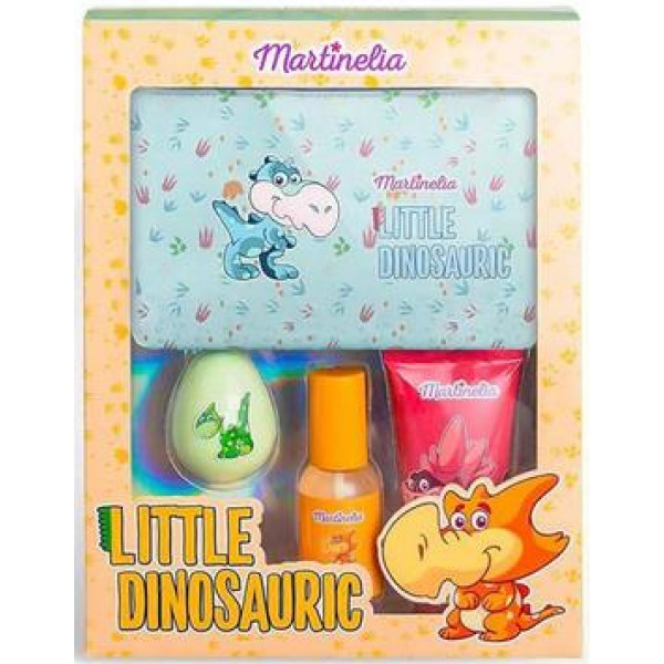 Фото - Набір для тіла Martinelia Маленький динозаврик з косметичкою (68131)