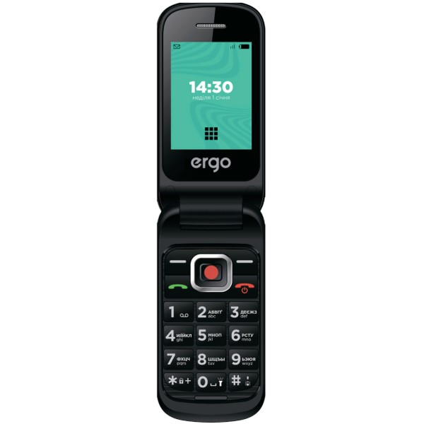 Фото - Мобільний телефон Ergo F241 Dual Sim Black